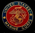 United States- Marine Corps pin, Verzamelen, Speldjes, Pins en Buttons, Nieuw, Transport, Speldje of Pin, Verzenden