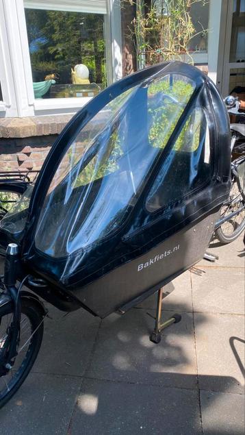 Regenkap bakfiets nl bakfiets beschikbaar voor biedingen