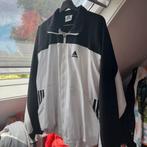 Vintage Adidas Jacket - Zwart/Wit maat L, Kleding | Heren, Jassen | Zomer, Ophalen of Verzenden, Gedragen, Overige maten, Zwart