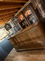 Antieke Barset Eiken toog luifelbar bar bruin cafe kroeg, Huis en Inrichting, Barren, Ophalen of Verzenden, Gebruikt