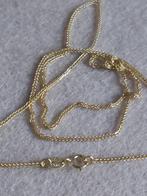 Geelgouden zilveren ketting goud sterling zilver nog 3 stuks, Verzenden, Nieuw, Goud, Zilver