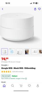Google Wifi - Mesh Wifi - uitbreiding, Ophalen, Zo goed als nieuw