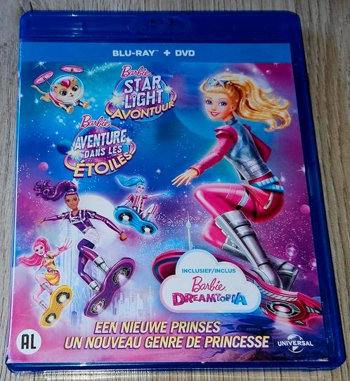 Barbie - Star Light Avontuur - Blu-ray + DVD, Cd's en Dvd's, Blu-ray, Zo goed als nieuw, Tekenfilms en Animatie, Ophalen of Verzenden