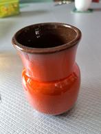 Oud oranje vaasje voor theelepels, Antiek en Kunst, Ophalen of Verzenden