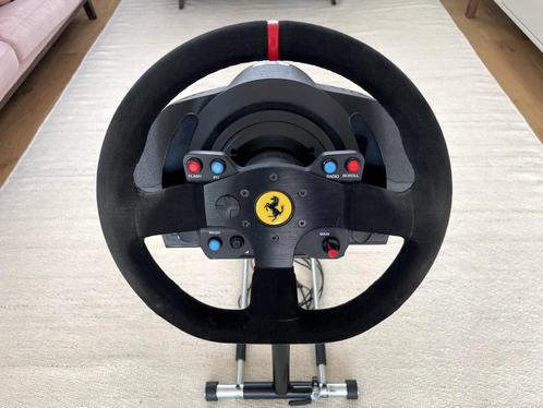Thrustmaster TX wheelbase + 599XX EVO Alcantara stuur, Spelcomputers en Games, Spelcomputers | Xbox | Accessoires, Zo goed als nieuw