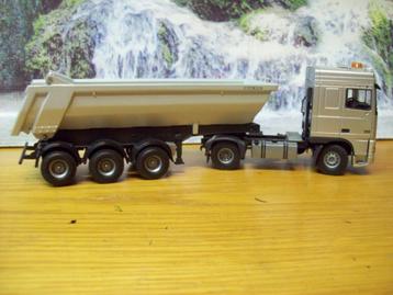 Tekno - Daf 95 XF - Space Cab met 3 assige Meiller Kipper 14 beschikbaar voor biedingen