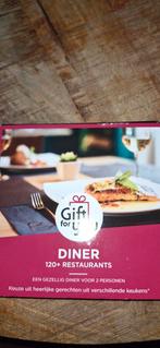 Dinner bon 49.95, Tickets en Kaartjes