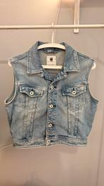 Gstar raw denim vest - maat M, Ophalen of Verzenden, Zo goed als nieuw, Blauw