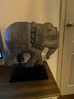 Decoratieve Polyresin Olifant - Drijfhout Stijl, Ophalen of Verzenden