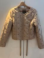 Redial gewatteerde jackect met gouden studs small new, Ophalen of Verzenden, Nieuw, Maat 36 (S), Beige