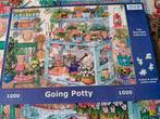 HOP legpuzzel 1000 stukjes Going Pitty, Hobby en Vrije tijd, Ophalen of Verzenden, 500 t/m 1500 stukjes, Zo goed als nieuw