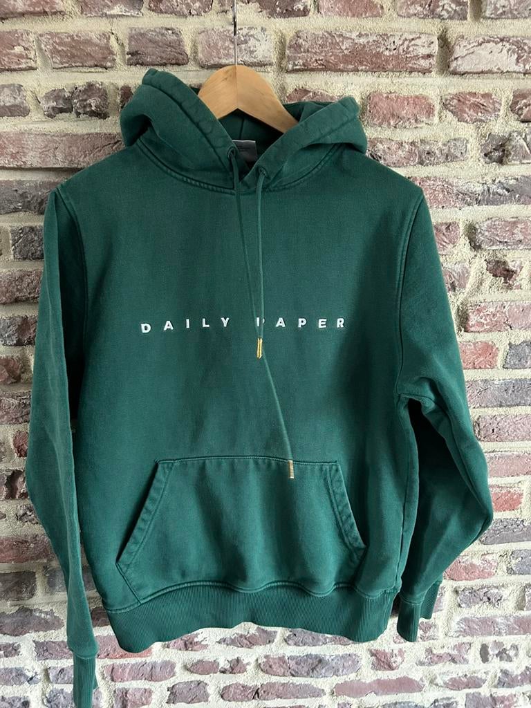 Daily Paper hoodie maat XS, Ophalen of Verzenden, Zo goed als nieuw, Maat 34 (XS) of kleiner, Groen