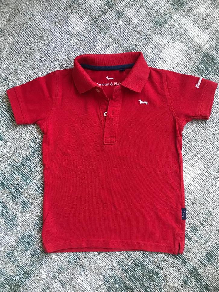 Harmont en Blaine Polo maat 104, Kinderen en Baby's, Kinderkleding | Maat 104, Zo goed als nieuw, Jongen, Shirt of Longsleeve