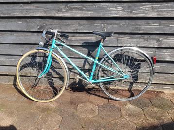 Vintage Talbot fiets Lichtblauw 80s Simplex Damesfiets retro beschikbaar voor biedingen