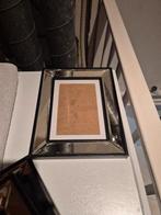 Te koop 6 fotolijstjes met spiegel rand, Minder dan 50 cm, Gebruikt, Ophalen of Verzenden, Minder dan 50 cm