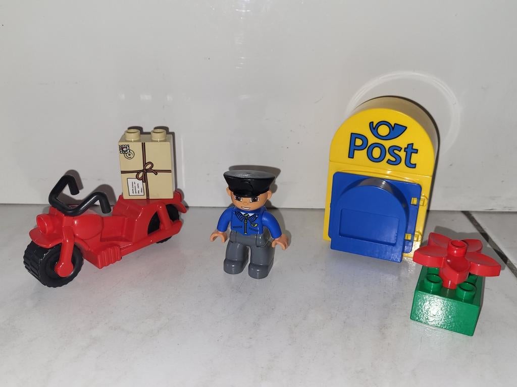 Duplo postbode met motor, Gebruikt, Ophalen of Verzenden, Duplo, Duplo