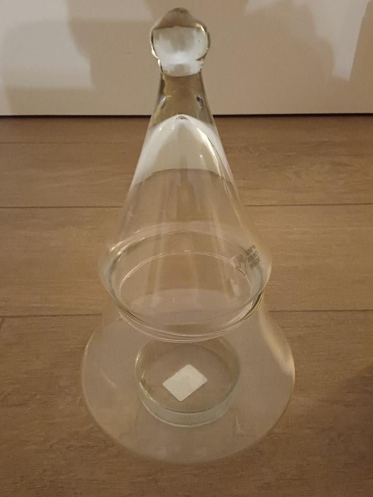 Glazen opbergpot, Ophalen of Verzenden, Nieuw, Glas, Pot, Bus of Blik