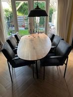 6 grijze eetkamerstoel Bodilson Jaxar, Ophalen, Gebruikt, Grijs, Vijf, Zes of meer stoelen