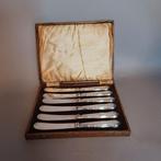 6 verzilverde boter mesjes - EPNS Engels bestek, Antiek en Kunst, Antiek | Bestek, Ophalen of Verzenden