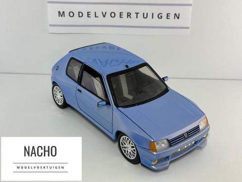 Peugeot 205 GTI Tuning | Solido | schaal 1:18, Hobby en Vrije tijd, Modelauto's | 1:18, Zo goed als nieuw, Solido, Ophalen of Verzenden