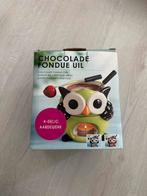 Chocolade Fondue Uil - Nieuw, Witgoed en Apparatuur, Fonduesets, Ophalen, Nieuw, Waxinelicht, Fondueset