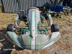Te koop tony  kart  met rotax max senior, Sport en Fitness, Karting, Ophalen, Zo goed als nieuw, Kart