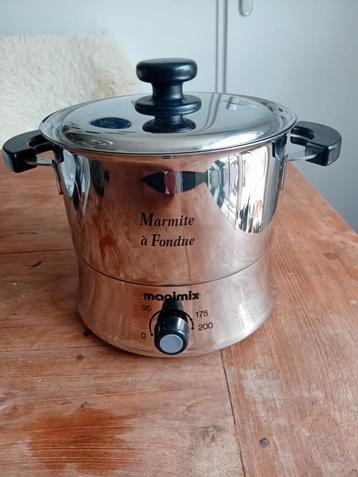 Magimix fondue elektrisch beschikbaar voor biedingen