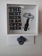 flessen opener voor bier dopjes leuk in mancave of huisbar, Ophalen of Verzenden, Zo goed als nieuw