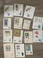 Postzegels Grote FDC Portugal, Hongarije, Belgie, Polen,, Postzegels en Munten, Postzegels | Volle albums en Verzamelingen, Ophalen of Verzenden