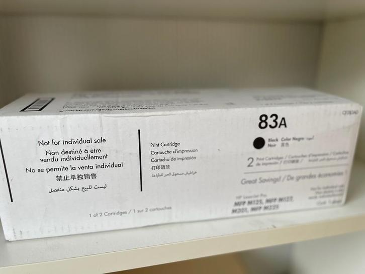 HP 83A Zwart Toner - Nieuw in Verpakking, Computers en Software, Printerbenodigdheden, Nieuw, Toner, Ophalen of Verzenden