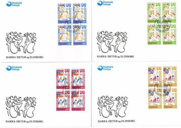Foroyar 1982 Dans 4x blokjes van 4 beschikbaar voor biedingen