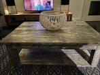 Salontafel 120x80 cm - Robuuste look, Huis en Inrichting, Tafels | Salontafels, Gebruikt, 100 tot 150 cm, Eikenhout, Minder dan 50 cm