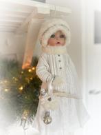 Wattenpopje popje oud vintage porselein aardewerk kerst, Ophalen of Verzenden