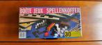 Spellendoos met 30 spelletjes, Hobby en Vrije tijd, Gezelschapsspellen | Bordspellen, Drie of vier spelers, Ophalen, Gebruikt