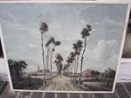 Meindert Hobbema, Mooie Opgeplakte prent MIDDELHARNIS, Ophalen, Voor 1940, Gebruikt, Natuur