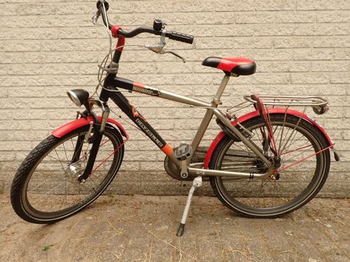 Kinderfiets Gazelle Shark, Fietsen en Brommers, Fietsen | Jongens, Gebruikt, 24 inch, Handrem, Versnellingen, Ophalen