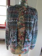 E43 ONLY mt 36 jasje vest groen paillettenstof, Only, Verzenden, Zo goed als nieuw, Jasje
