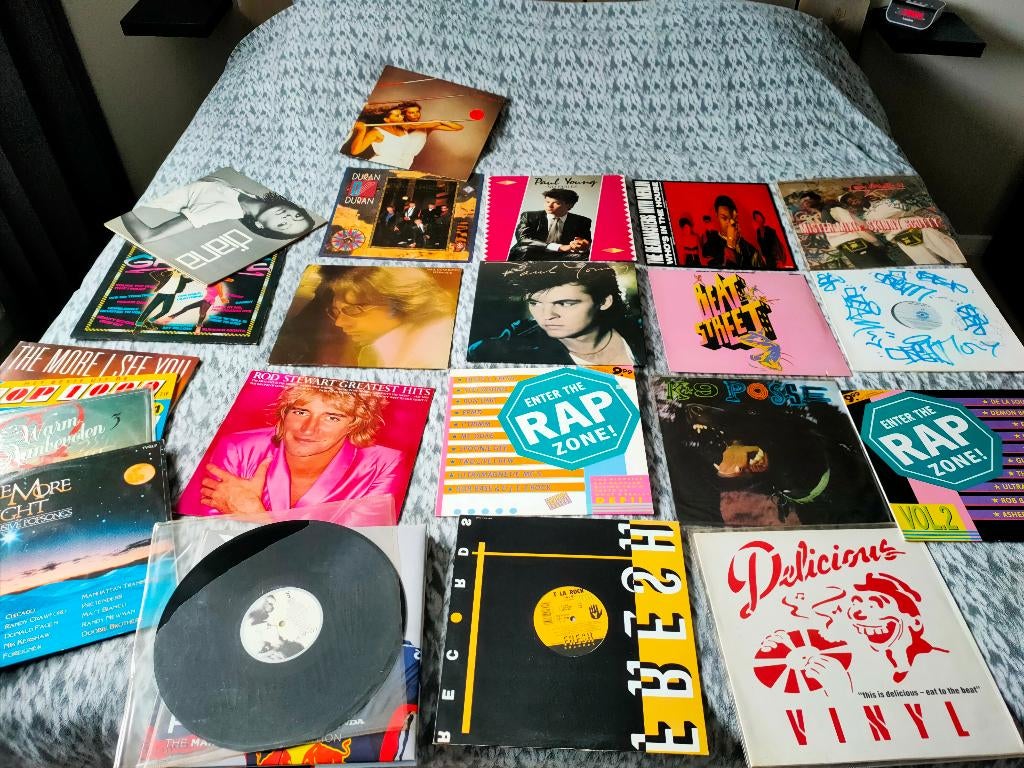 Vinyl album lp elpee 12" rap 80's 90's hip hop, Ophalen of Verzenden, 1980 tot 2000, Gebruikt, 12 inch