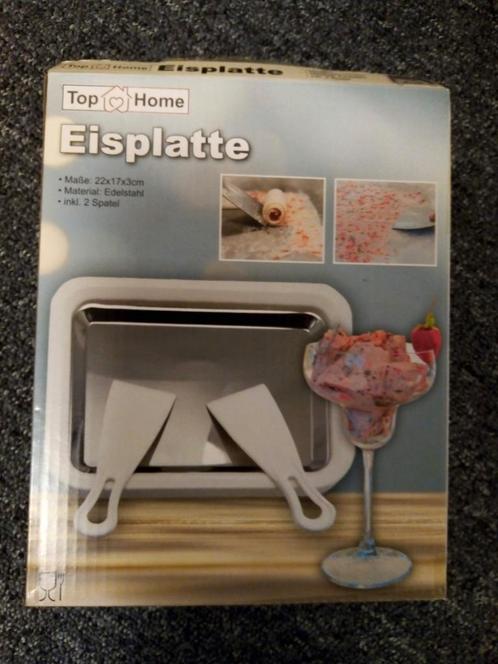 Ijsplaat voor het maken van ijs zie de foto's, Huis en Inrichting, Keuken | Keukenbenodigdheden, Nieuw, Ophalen of Verzenden