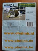 Obelink Trend 4 tent, Ophalen, Zo goed als nieuw, Tot en met 4