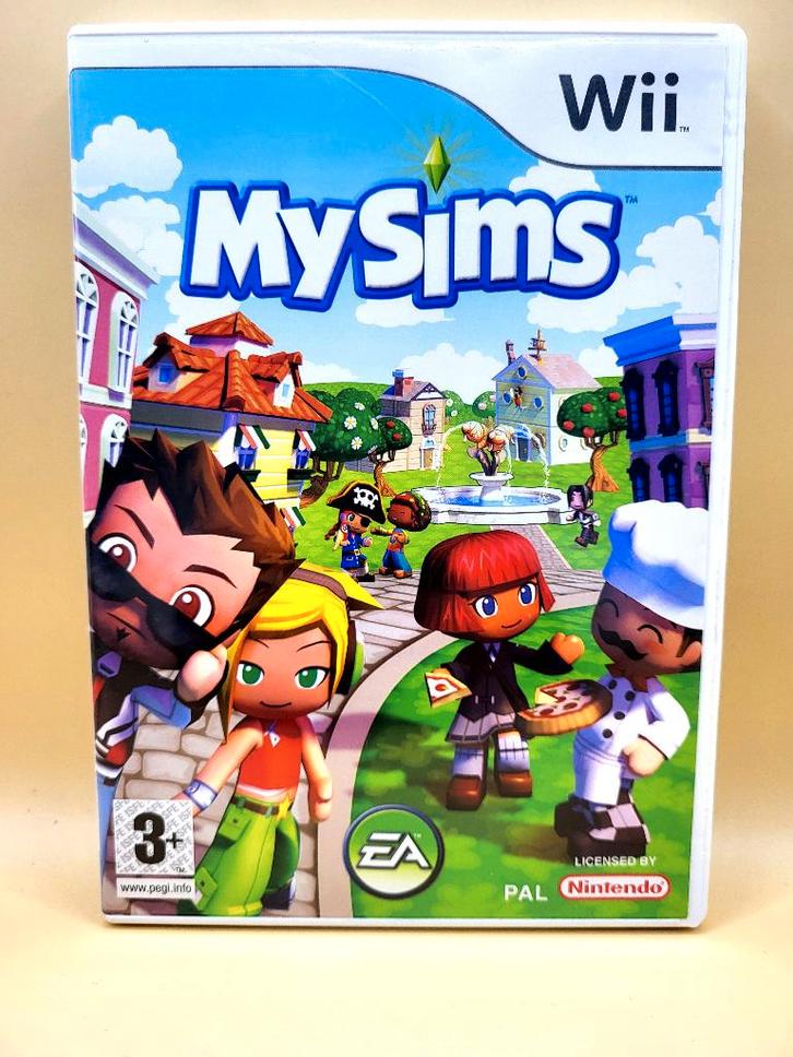 My Sims - Nintendo Wii, Spelcomputers en Games, Games | Nintendo Wii, Zo goed als nieuw, Simulatie, 1 speler, Vanaf 3 jaar, Eén computer