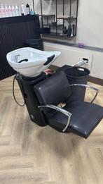 Kappers wasbak met stoel, Huis en Inrichting, Stoelen, Ophalen of Verzenden, Gebruikt