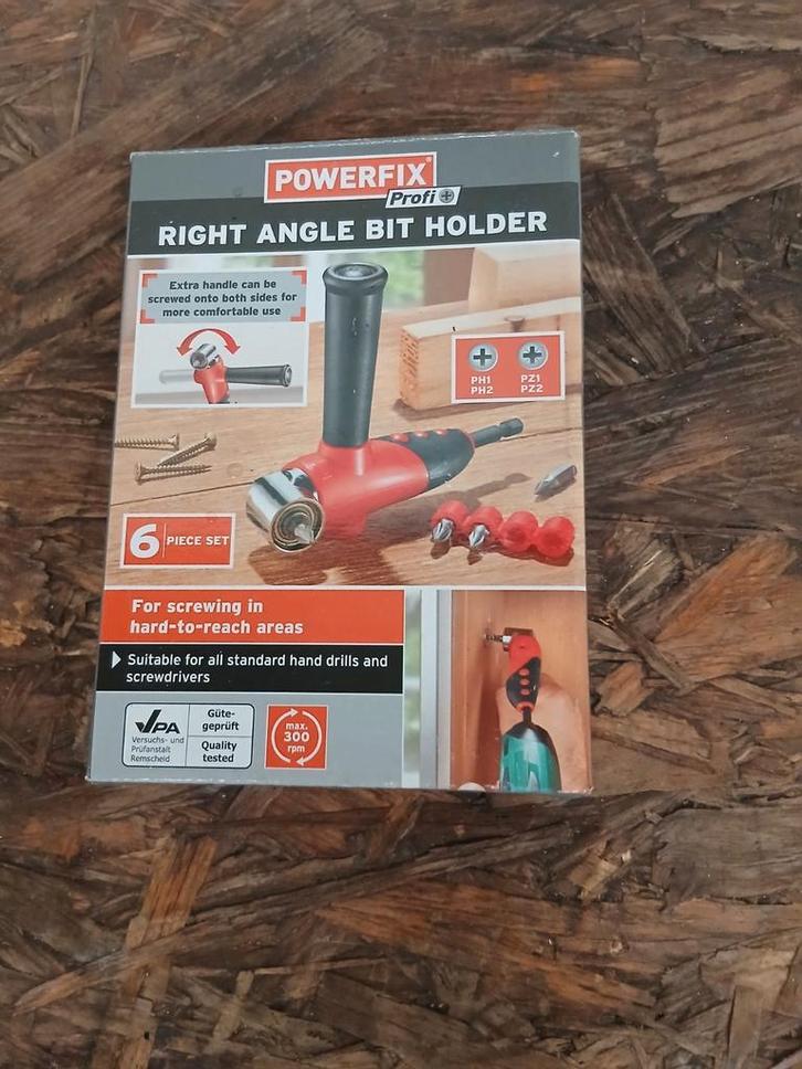 Powerfix Hoek Bithouder - Nieuw in doos!, Antiek en Kunst, Antiek | Gereedschap en Instrumenten, Ophalen of Verzenden