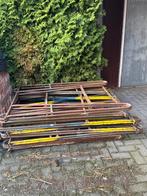 9 Metselschragen - Gebruikt 1.40 hoog, Doe-het-zelf en Verbouw, Steigers, Ophalen, Gebruikt, Overige typen, Minder dan 2 meter