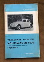 Volkswagen 1200 Vraagbaak 1954-1963, Gelezen, Ophalen of Verzenden, Volkswagen, P. Olyslager