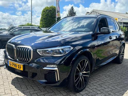 BMW X5 M50D 2019 Zwart Panoramadak Trekhaak M-Pakket, Auto's, BMW, Bedrijf, X5, 4x4, Adaptive Cruise Control, Airconditioning