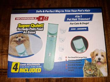 Honden of katten tondeuse trimset nieuw in doos. beschikbaar voor biedingen