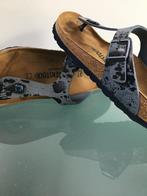 GRATIS VERZENDEN | BIRKENSTOCK Nieuwe grijze slippers 37, Slippers, Verzenden, Zwart, Nieuw