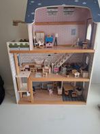 Compleet Poppenhuis met Accessoires, Ophalen, Gebruikt, Poppenhuis