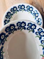 2 Emma Bridgewater Auricula Cereal Bowls, Huis en Inrichting, Keuken | Servies, Gebruikt, Ophalen of Verzenden, Schaal of Schalen